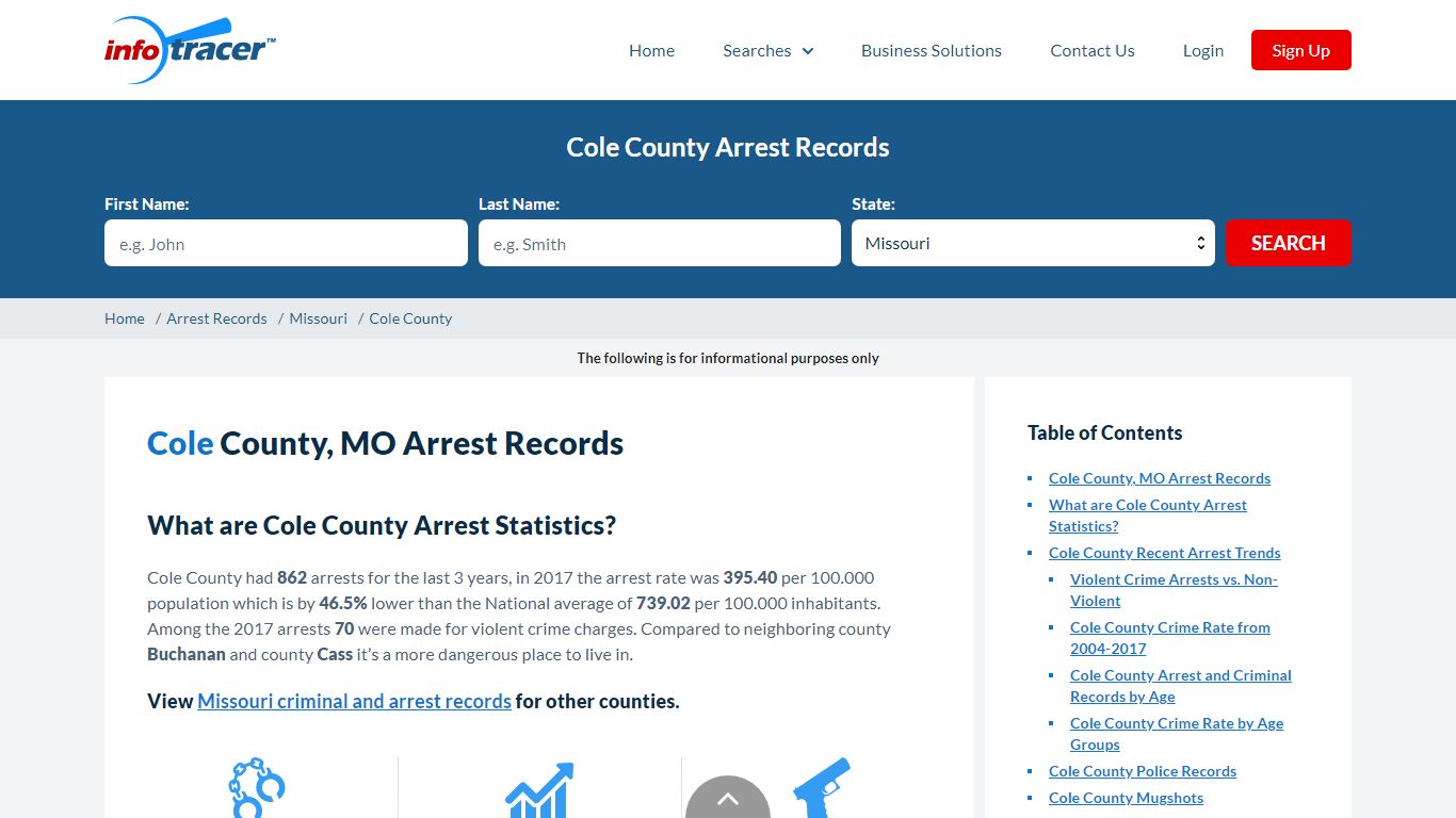 Cole County, MO Arrests, Mugshots & Jail Inmate Records - InfoTracer